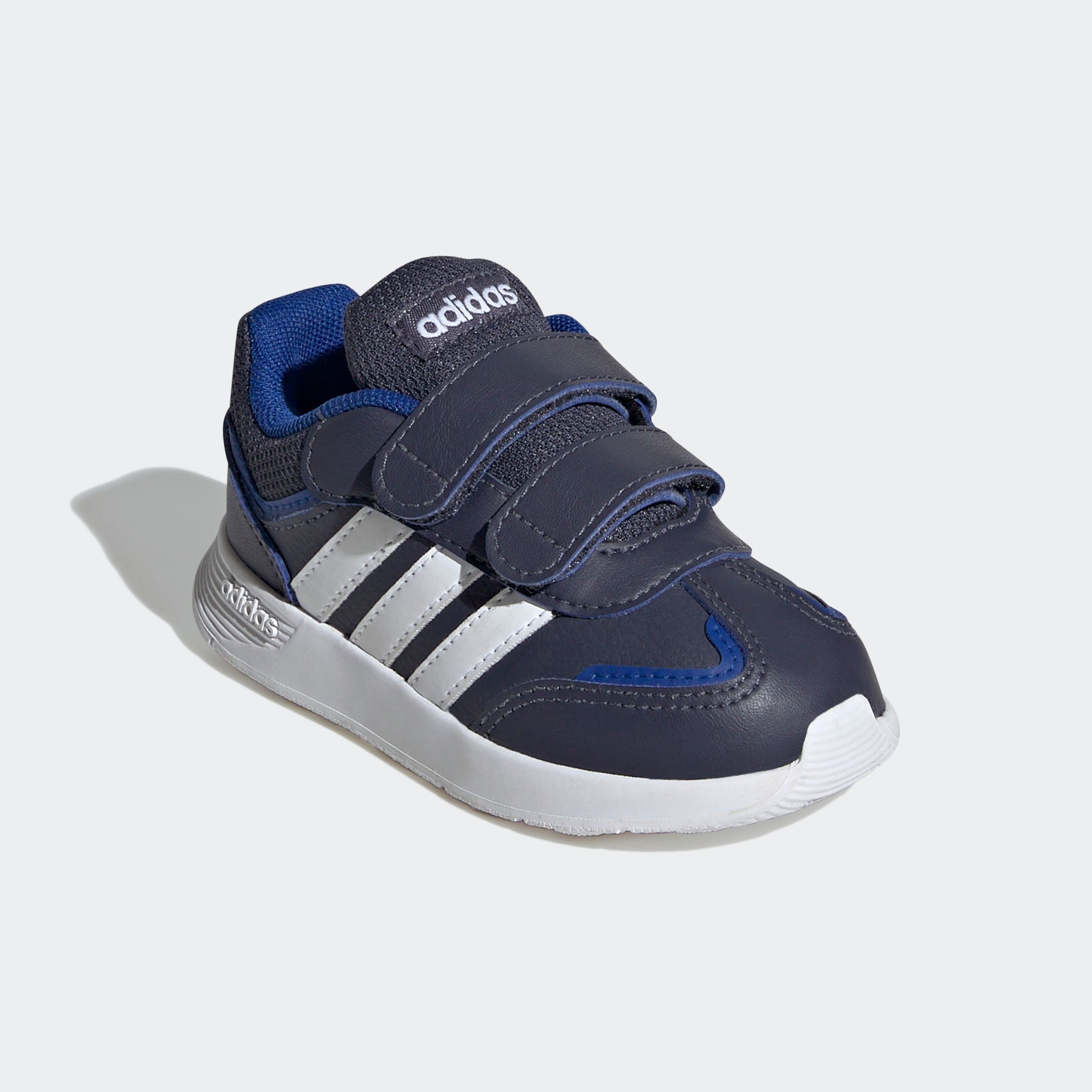 Klettschuh ADIDAS SPORTSWEAR "TENSAUR SWITCH KIDS", Kinder, Gr. 21, blau (shadow navy, cloud weiß, royal blau), Synthetik, Textil, Schuhe Klettschuh, für Kinder