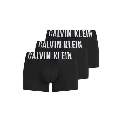 Trunk "TRUNK 3PK", Herren, Gr. L (52), b, misty gr, weiß, blossom gr lgs, Jersey, Obermaterial: 88% Polyester, 12% Elasthan, CALVIN KLEIN UNDERWEAR, körpernah, Unterhosen, mit Logo-Stretchbund Image