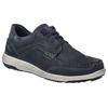 Sneaker JOSEF SEIBEL "Enrico 25", Herren, Gr. 46, blau (indigo, kombi), Leder, casual, Schuhe, Schnürschuh, Komfortschuh, Freizeitschuh mit Wechselfußbett