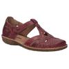 Klettschuh JOSEF SEIBEL "ROSALIE 29", Damen, Gr. 43, lila (orchidee), Leder, used, klassisch, Schuhe, Spangenschuh, Sandale, Komfortschuh mit modischer T-Spange