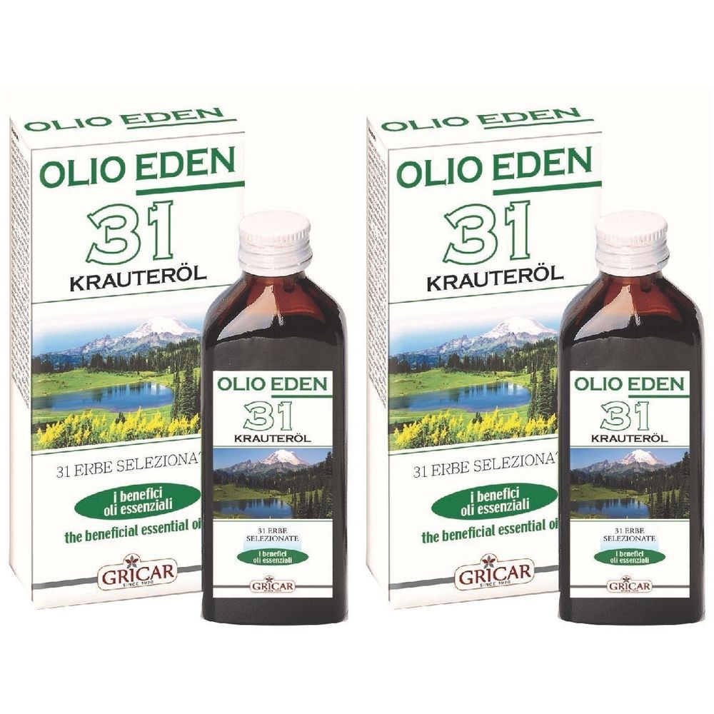 Olio Eden 31 Erbe 100 Ml 2x100 ml