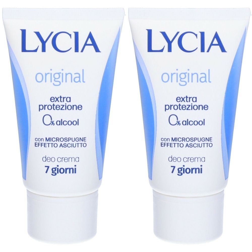 LYCIA Crema Antiodore Original 2x30 ml