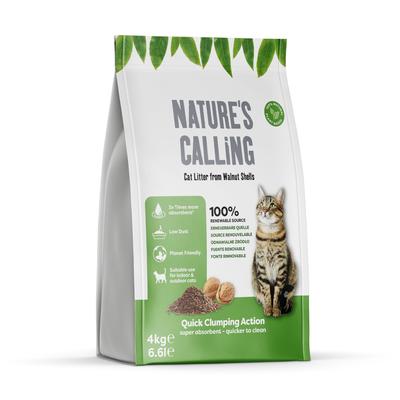 2x4kg Cat Litter Nature's Calling Cat Litter