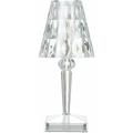 Ensoleille - Lampe De Table En Cristal De Diamant, Lampe De Chevet De Chambre En Cristal