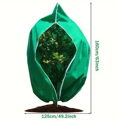 TEMU Plastic , And Drawstring, Frost Cloth For Shrubs And Image