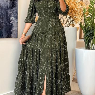 TEMU Women's Printed Casual Dress B10597b Image