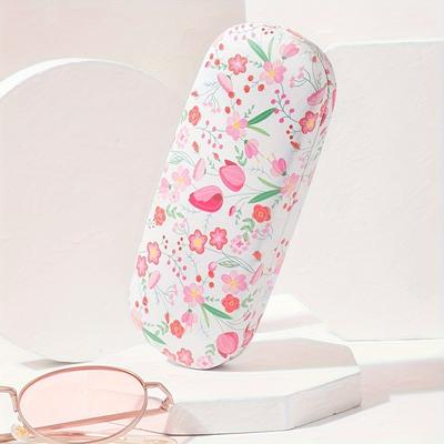 TEMU 1pc Portable Case -pressure Eyeglass Storage Box Image