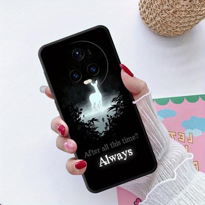 TEMU Phone Case For X9a X9b X8a X8b 8x 90 X6a X7b X8 X7 X6 Pro 90 70 For Huawei P40 P20 P30 Pro 2019 Z Lite Silicone Cover Deer This Time Image
