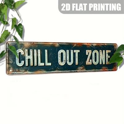 "TEMU " Vintage Rustic Wall Sign - 11.7" X 3.9" Teal & White Distressed Wooden Plaque For Home, Garden, Patio & Relaxation Area Decor, , Hanging Decoration, Ideal Gift, Outdoor Decor" Image
