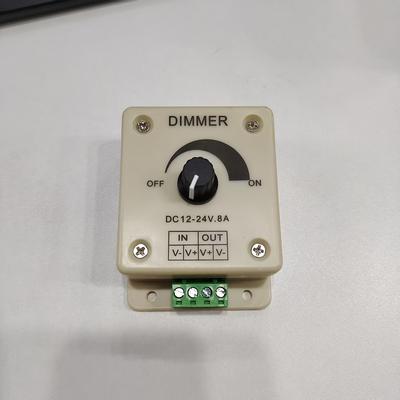 TEMU 1pc Voltage Regulator - 8a Power Supply Adjustable Speed Controller 12v Led Dimmer 12v Image