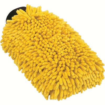 TEMU 1 Car Cleaning Sponge Glove, Double-sided Plush Waterproof Thick Cleaning Glove, Ultra- Material Suitable For Cleaning Cars, Glass, Floors, Mirrors. Image