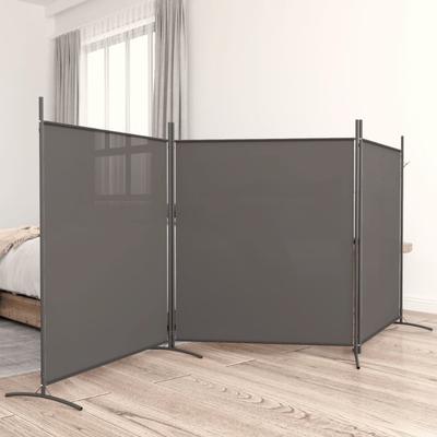 TEMU 3 Pcs. Screen 525x180 Cm Fabric, Collapsible Image