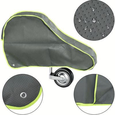 TEMU Xl Size Waterproof Towing Bar Cover - Polyester, Anti-slip Base, Reflective Edges For Easy Visibility, Ideal For Rvs And Trailers, Trailer Cover|reflective Edges Cover| Polyester Cover Image