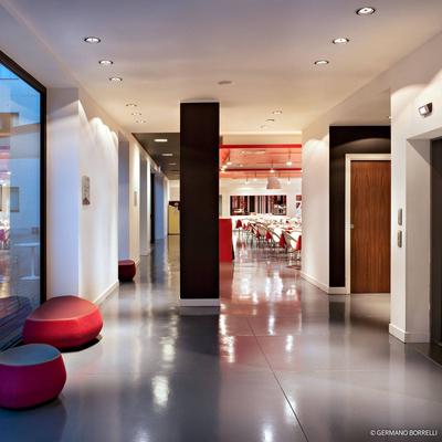 Flos Architectural FLOS Wan - Hochvolt-Einbaudownlight, alu Image