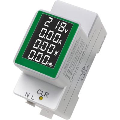 Ymyny - Crediri Stromzähler Wattmeter Multimeter PZEM-008 Stromzähler AC50-300V/100A Amperemeter Image