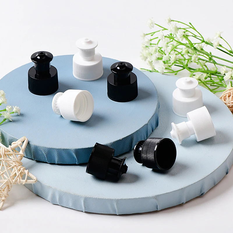 10 stücke Flaschen verschlüsse tragbare Push-Pull Twisted Cover Soda Ersatz Tops Flüssigkeits spender für Detail lierungs werkzeuge Image