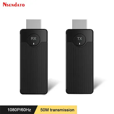 1080P 50M 5G HDMI Wireless Video Sender Empfänger Extender HDMI Share Screen Adapter Dongle für Laptop PC Monitor Projektor