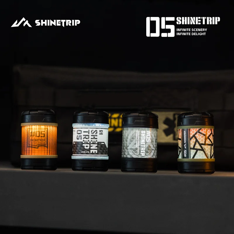 ShineTrip Dieses 19-Licht-Multifunktions-Umgebungslicht, Schwanz, magnetisch, drehbar, Outdoor-Camping-Licht, tragbare dimmbare Lichter Image