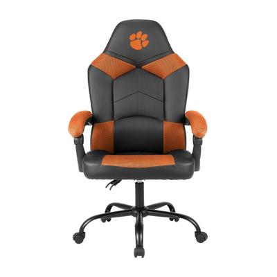 Imperial Ncaa Adjustable Oversized Vinyl High-Back Office Task Chair, Clemson University