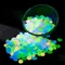 Ceubles de jardin qui brillent dans la nuit, 50 pièces, pour trottoir, terrasse, pelouse, jardin,