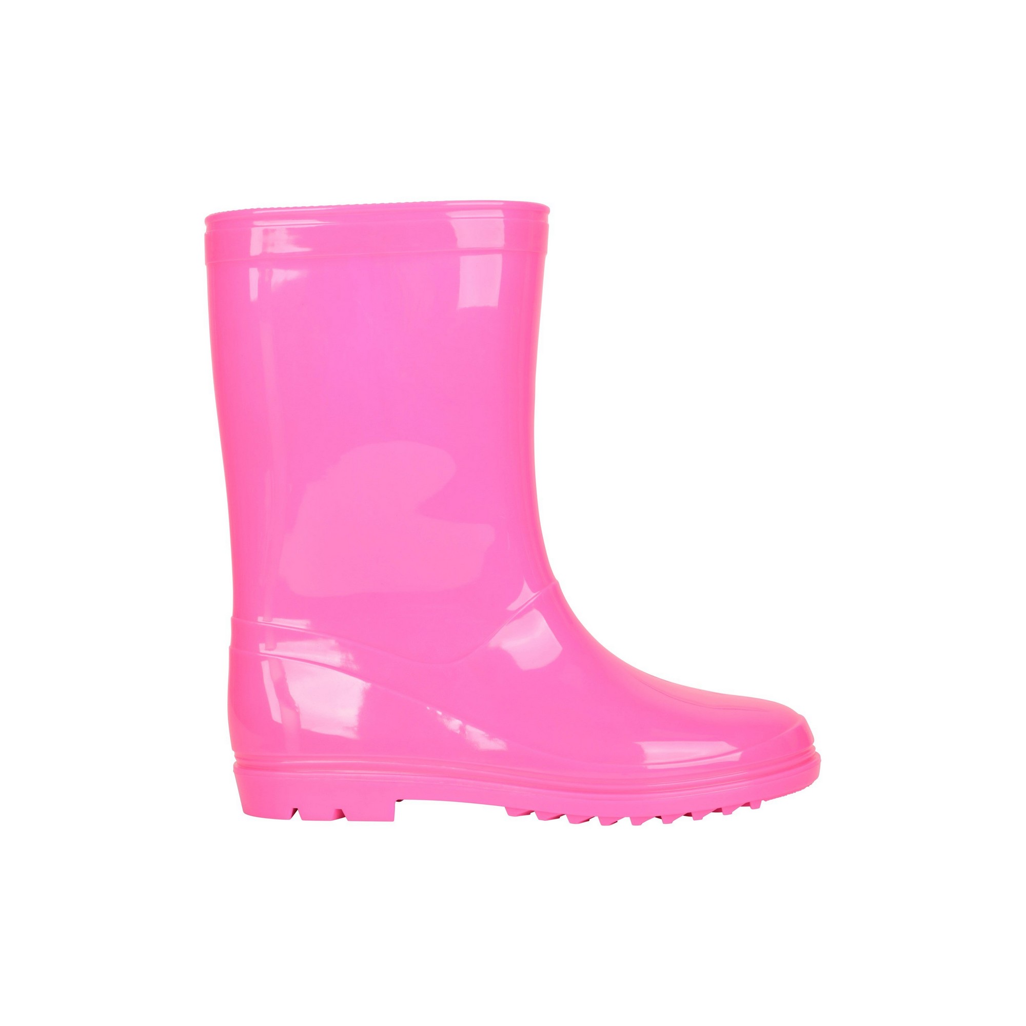 Mountain Warehouse - Kinder Gummistiefel, Unifarben (Leuchtend Rosa) Image
