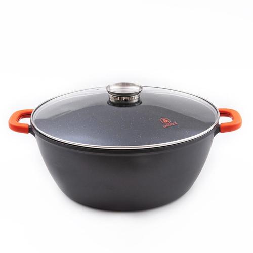 Faitout noir 44cm revêtement céramique