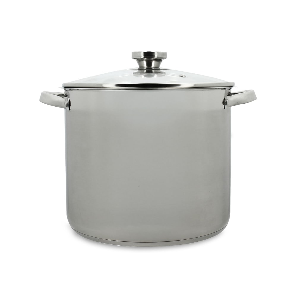 Marmite professionnelle en inox 24cm - tous feux