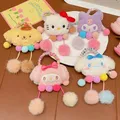 2 pezzi fasce per capelli anello per capelli KT elastico carino corda per capelli Anime Cartoon Kuromi accessori per capelli ornamenti cravatta per capelli