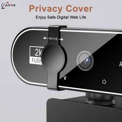 4K Webcam 1080P Mini Camera 2K Full HD Webcam with Microphone 30fps USB Web Cam for Auto Focus PC