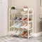3/4 Shoe Rack Multi Layered And Space Saving Shoe Rack For Simple Household Storage And Storage Three And Four Layer Shoe Racks