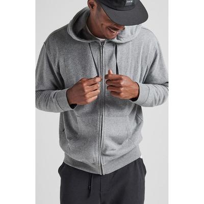 Shelter Zip-Up Hoodie - Gray - Stance Sweats
