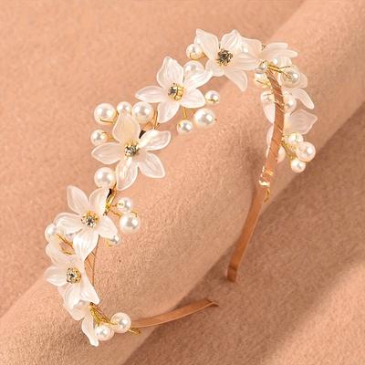 TEMU Sweet Headband, , Headband, Fashionable , Suitable For , Multiple Colors Image