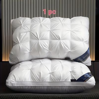 TEMU Luxury High-quality Pillow, Weighing 600 Grams, 19x29 Inches - Deep Sleep Neck Support, Machine Washable, Sleep Pillow Image