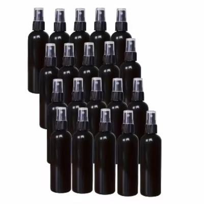 TEMU 20pcs Black Plastic Spray Bottles - Refillable,, Travel-size (30/60/100ml) For Cosmetics, Liquids & Disinfectant Image