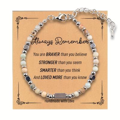 TEMU 1pcs Bracelet, Inspirational Easter Christmas Opening Image