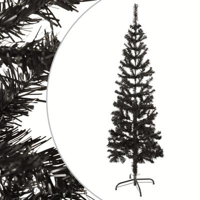 TEMU Slim Christmas Tree Black 150 Cm Image