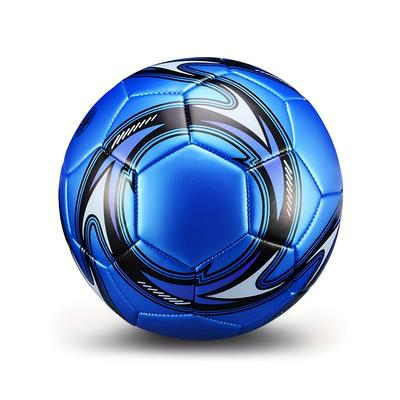 TEMU Size 5 Adult Soccer Ball - Anti-burst, Machine- Pvc, Ideal For Training And Outdoor Games, , Suitable For All And Festive Occasions Like Christmas, Valentine's Day, , New Year, Image