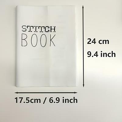 TEMU 1 Set Of Embroidery Books, Needle Trace Book, Diy Needle Trace Book, Embroidery Stitching Book, Embroidery Sewing Book, Embroidery Book, Adult Sewing Book Image
