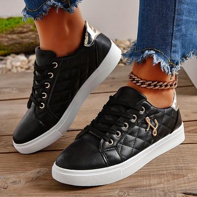 TEMU Trendy Casual Sneakers For Girls, School. Image