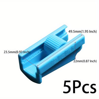 TEMU 5-pack Universal Hose , Adjustable Water Valve, Diy Flow Rate Switch, Plastic Material, European And Connector Thread Image
