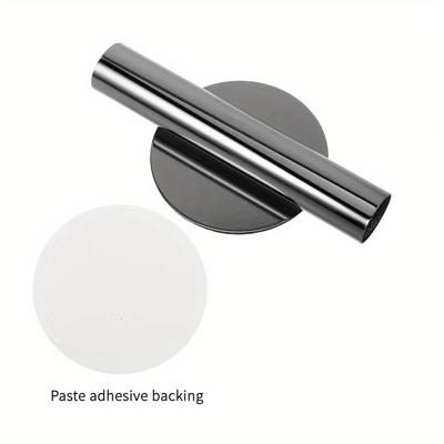 TEMU 1pc Scandinavian Wall Vase - Adhesive, No-drill Hanging Design For Indoor/outdoor Decor, Ideal For Memorial Occasions, Indoor Wall Decor|minimalist Decor|secure Adhesive Vase Image
