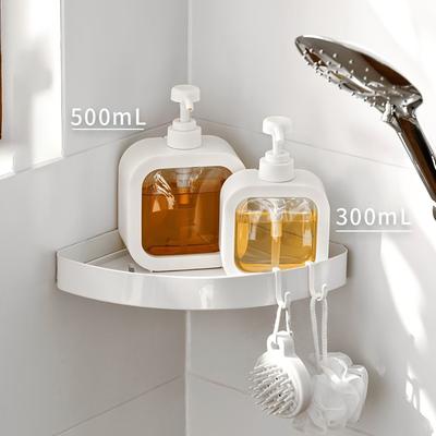 TEMU Large Capacity Empty Bottle For Hand Wash, Laundry Detergent Dispensing Bottle, Pressurized Shower Gel Bottle, Dishwashing Liquid Dispenser Image