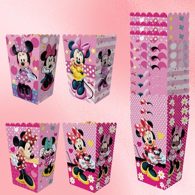 TEMU 12pcs Mouse Themed Paper Gift Boxes - Pink With Hearts & Stars, Valentine's Day, New Year Celebrations, And Special Occasions, Celebration Gift Boxes | Design | Durable Paper Boxes, Mouse Gifts Image