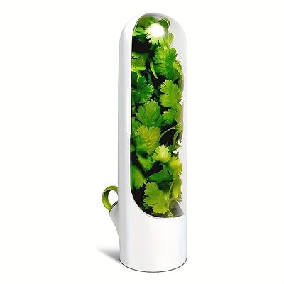 TEMU Vegetable Preservation Box, Freshness Container, Suitable For Keeping , Maintains Bottled Herbs, Mint Storage In The Refrigerator, Greens Fresh For 2-3 Weeks, Kitchen Supplies For . Image
