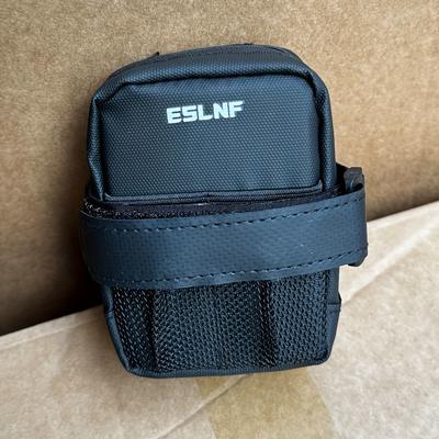 TEMU Bicycle Bag - Durable Pvc Cycling Tail Bag With Reflective Strips, For Bikes, Essential Bike Accessory For Riding , Cycling Gear And Accessories Image