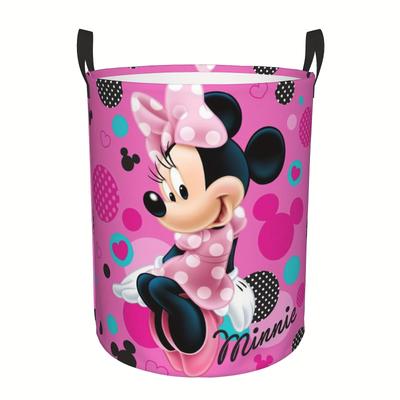 TEMU Laundry Basket Hamper For Girl Kids Clothes Laundry Hamper Basket Portable Tall Collapsible Cute Laundry Basket Organizer, Storage Basket With Handles, Laundry Bags Back To,, Laundry Baskets Image