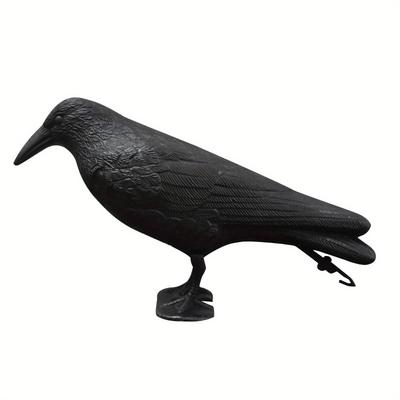 TEMU 1pc Fake Bird Deterrent Natural Pest Management Deterrent Prop Frightening Ornament Event Supplies Image
