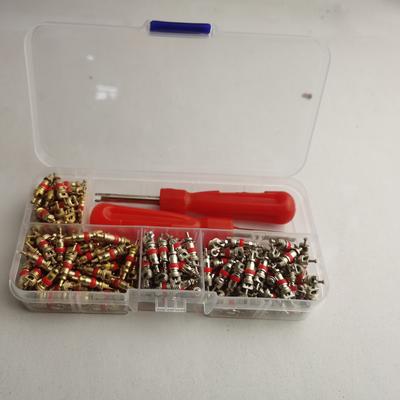 TEMU 182pcs Car A/c R134a Valve & Remover Tool Kit - Metal, No Power Needed Image
