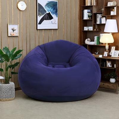 TEMU An Inflatable Portable Lazy Sofa, Suitable For Outdoor Camping, Home Use, And Office Relaxation. Image