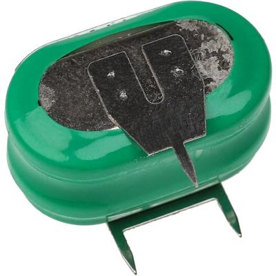 Vhbw - NiMH Ersatz Knopfzellen-Akku Typ 2/V150H 3-Pins 150mAh 2,4V kompatibel mit Modellbau-Akkus, Image